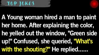 Joke of the day  Why Does He Keep Yelling Greenside Upquotquot  Daily Jokes [upl. by Fortune]