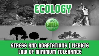 5 Ecology Stress and AdaptationsLiebigs Law of Minimum ToleranceLimits Ecotypes ExAcclimation [upl. by Hulton]