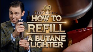 How to Properly Refill Your Butane Lighter [upl. by Pascoe]