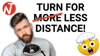 TURN MORE FOR LESS DISTANCE  GOLF TIPS  LESSON 209 [upl. by Elisabetta]