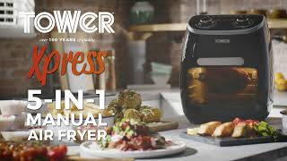 RKW TOWER T17038 11L Manual Air Fryer [upl. by Yelime]