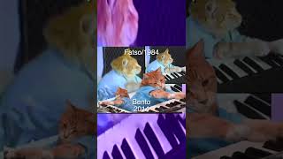 Keyboard Cat Rare Clip Quartet [upl. by Lorinda]