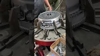 Rebuilding a twin disc clutch for one of our customers Saving him [upl. by Shuler]