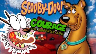 ScoobyDoo amp Courage Facing Fears Together – It’s All in Your Mind [upl. by Aerdnaed919]