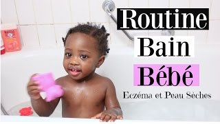 Routine Bain Bébé  Toilette de Bébé à Peau Sèche  Linda Barry [upl. by Pearlman]