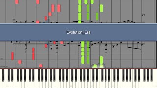 【Synthesia】Evolution Era  piano Synthesia【Deemo】 [upl. by Abner414]