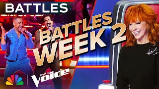 Outstanding Performances from the Second Week of Battles  The Voice  NBC [upl. by Saideman]