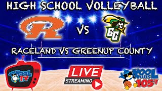 Raceland vs Greenup Co Volleyball  KHSAA Volleyball  16th Region  LIVE  KOOL TV  10324 [upl. by Hayley]