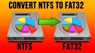 How to Convert a Hard Drive from NTFS to FAT32 Without Losing Data [upl. by Armilla]