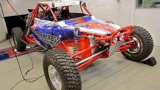 Nissan VQ35 offroad racing buggy dyno  JPC [upl. by Orville]