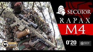 FR RAPAX XXI M4 SECUTOR ARMS  020 MAGAZINE  AIRSOFT REVIEW [upl. by Akinehc]