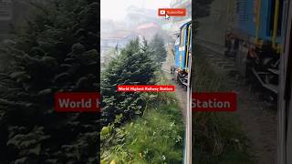 World Highest Railway Station Ghumdarjeeling railway toytrain shorts short ytshorts trending [upl. by Yema]