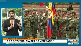 Con evento se conmemoró el Día del Veterano en Medellín [upl. by Sally]