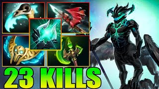 Ultra Kills amp 23 Kills Outworld Destroyer  Outworld Destroyer Dota 2 Mid Carry 735 OD Gameplay [upl. by Noble842]