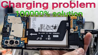 Samsung A70 SMA705F charging issue  Samsung A70 charging problem solution [upl. by Jillayne]