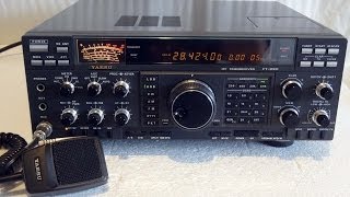 Yaesu FT FT990 all mode Hf transceiver [upl. by Leahcimauhsoj]