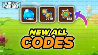 Idle Heroes New All Codes  Gems And Heroic Scrolls  New Idle Heroes Codes [upl. by Lovich]