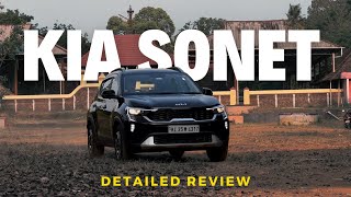 KIA SONET FACELIFT 2024  DETAILED REVIEW  MALAYALAM [upl. by Dnalyk47]