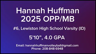 Hannah Huffman  Judy Fong Tournament Highlights 2024 [upl. by Yasui]