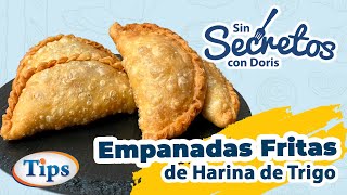 Empanadas Fritas de Harina de Trigo [upl. by Shuping]