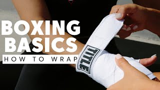 StepbyStep Guide to Wrap Your Hands  Boxing Basics for Beginners [upl. by Dannie]