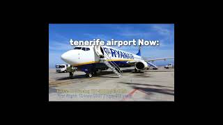 tenerife airport now vs tenerife airport then  aviation boeing mcdonnelldouglas シ edits [upl. by Corvese]