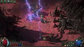 Path of Exile 2 Witch Gameplay [upl. by Mickie]