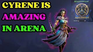 CYRENE in New Arena Meta Watcher of Realms [upl. by Ignacio]