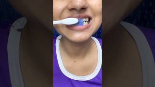 Colgate Visible White Purple Toothpaste Review shorts review [upl. by Sinnylg]