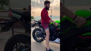 Ninja 300 exhaust  ninja 300 bs6  Akrapovic replica exhaust sound in ninja 300 [upl. by Kristina]