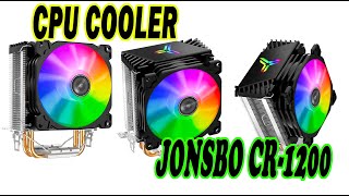 CPU Cooler Jonsbo CR 1200  Unboxing [upl. by Alilad84]