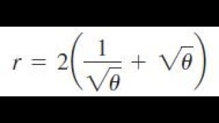 r  21sqrttheta  sqrttheta find the derivative [upl. by Aldus]