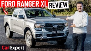 2023 Ford Ranger XL inc 0100 review One of the cheapest Rangers you can buy [upl. by Fesoj596]