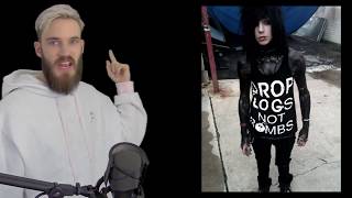 PEWDIEPIE ANDY SIXX LOG OF SHIT MEME REVIEW [upl. by Darline]