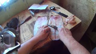 How To Do A Beaver Tail For Leather [upl. by Eiderf]