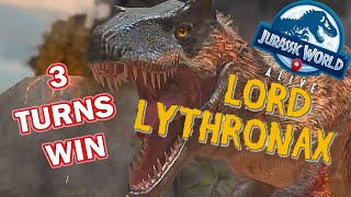 How to Beat Lord Lythronax Jurassic World Alive v22 [upl. by Favian]