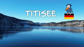 Titisee im Schwarzwald  Rundwanderung im Winter [upl. by Erinna285]