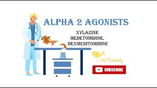 Alpha 2 Agonists  Xylazine Dexmedetomidine  Anesthesia  Part10  BCSE viral subscribe trending [upl. by Adnicaj]