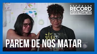 Mulheres vítimas de violência suplicam Deixem a mulher viver parem de nos matar [upl. by Annaehs]