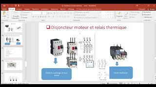 disjoncteur moteur et relais thermique [upl. by Nirtiac909]