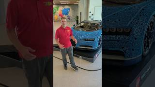 LifeSize LEGO Bugatti Chiron with 1 Million Pieces [upl. by Tiffie]