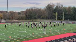 Linganore High School Marching Band opening the MMBA Western Regionals at Linganore on 102624 [upl. by Ferrel555]