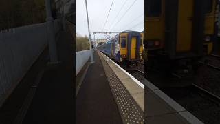 Unannounced 3x scotrail class 156 subscribe train trainspotting fast shorts [upl. by Hazmah]