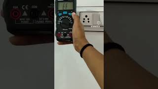 Live NCV test Step up your electrical testing game with the THM100 Multimeter [upl. by Kevon198]