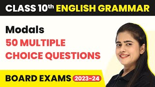 Modals MCQs 50 Solved 202223  Class 10 English Grammar MCQs 50 Solved 2022  2023 [upl. by Hyacinth193]