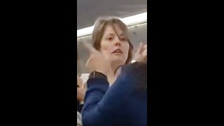 Angry airplane passenger puts three people in hospital [upl. by Retsev982]