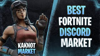 Best Fortnite Market in 2022 discord server  FORTNITE MARKETPLACE ✔️ [upl. by Haneekas420]