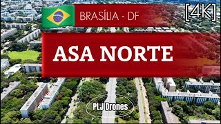 164  4K  Drone  Asa Norte  Brasília DF asanorte brasilia df capitalfederal drone mini4pro [upl. by Airotahs]