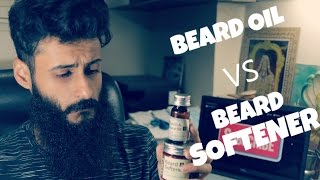 Beard Oil vs Beard Softener [upl. by Fielding]