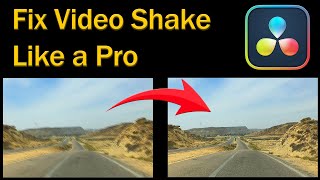 How to Stabilize Video in DaVinci Resolve Like Professionals [upl. by Phaih]